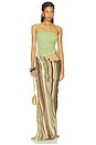 view 1 of 3 VESTIDO ROSCOE MAXI in Earth Stripe