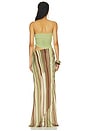 view 3 of 3 VESTIDO ROSCOE MAXI in Earth Stripe