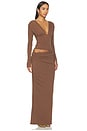 view 2 of 4 Agnes Maxi Dress in Chocolate