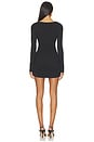 view 4 of 3 Agnes Mini Dress in Black