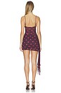 view 3 of 3 Piper Mini Dress in Plum Polka