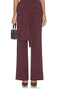 view 1 of 6 Verner Pant in Maroon