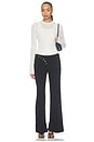 view 6 of 6 Braxton Saddle Pant in Black
