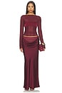 view 6 of 6 Sara Skirt in Plum