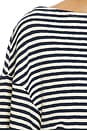 view 5 of 5 Rika Tee in Navy Stripe