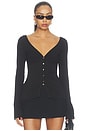 view 1 of 4 Rebecca Top in Black