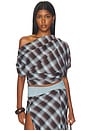view 1 of 4 Desi Top in Haze Check