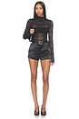 view 5 of 4 Farah Long Sleeve Top in Black
