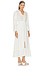 view 2 of 3 Carlotta Long Dress in White
