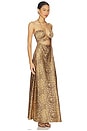 view 2 of 3 Dasha Long Dress in Luxor Skin
