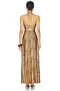 view 3 of 3 Dasha Long Dress in Luxor Skin