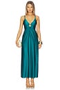 view 2 of 4 Verona Dress in Emerald