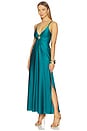 view 3 of 4 Verona Dress in Emerald