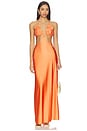 view 1 of 3 OCHRE 맥시원피스 in Coral