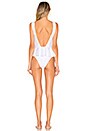 view 3 of 3 Simone One Piece in White