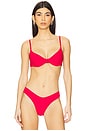 view 1 of 5 Asia Bikini Top in Red Cherry