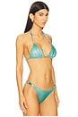 view 2 of 4 Nia Bikini Top in Mistic Green