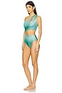 view 3 of 4 Etro One Piece Swimsuit in Mistic Green