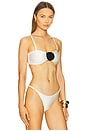 view 3 of 5 x REVOLVE Makis Bikini Top in Ivory