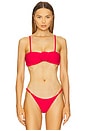 view 1 of 5 x REVOLVE Makis Bikini Top in Red