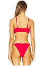 view 4 of 5 x REVOLVE Makis Bikini Top in Red