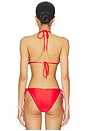 view 3 of 4 Naos Bikini Top in Tomato