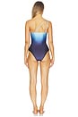 view 3 of 3 Aurora One Piece Swimsuit in Sunset Blue