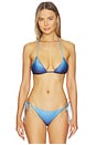 view 1 of 4 Naos Bikini Top in Sunset Blue