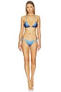 view 4 of 4 Naos Bikini Top in Sunset Blue