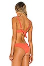 view 3 of 5 Isadora Bikini Top in Coral Punch