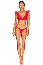 view 4 of 4 x REVOLVE Saal Bikini Bottom in Cherry