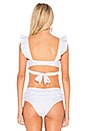 view 3 of 4 Mercy Bikini Top in White