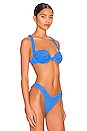 view 2 of 4 Lugo Bikini Top in Blue Corn Flower
