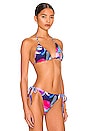 view 2 of 4 Naos Bikini Top in Watercolor Vibes