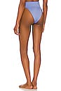 view 3 of 4 Lazlo Cheeky Bikini Bottom in Ibiza Blue