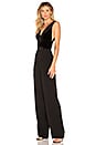 view 2 of 3 BLACK Liquid Velour Jumpsuit in Black