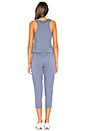 view 3 of 3 Supreme Jersey Cropped Jumpsuit in Indigo