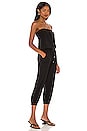 view 2 of 3 Jersey Strapless Jumpsuit in Black