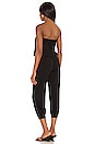 view 3 of 3 Jersey Strapless Jumpsuit in Black