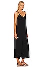 view 2 of 3 Beach Gauze Cropped Jumpsuit in Black