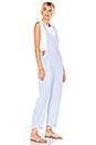 view 2 of 3 Seaside Stripe Jumpsuit in Blue