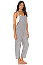 view 2 of 3 Seaside Stripe Jumpsuit in Black Stripe