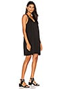 view 2 of 3 VESTIDO CAMISETA CON OJAL in Black