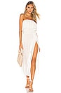 view 1 of 3 MAXIVESTIDO BEACH CREPE in Ivory
