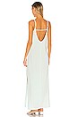 view 3 of 3 Draped Modal Jersey Maxi Dress in Spa