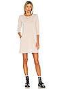 view 1 of 4 Sustainable Slub Terry Mini Dress in Sandy