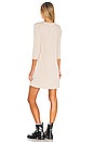 view 3 of 4 Sustainable Slub Terry Mini Dress in Sandy