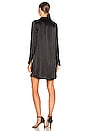 view 3 of 3 BLACK Sleek Textured Dress in Black