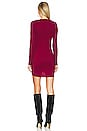 view 3 of 3 Supreme Jersey Dress in Pinot