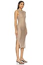 view 2 of 3 Midi Dress in Taupe